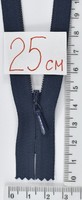 Блискавка спіраль №3 YKK Японія потайна х  б 25см (960)
