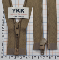 Блискавка 100см спіраль № 5 YKK Японія CIFOR-56 беж кайот