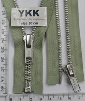 Блискавка 80см метал алюм № 5 YKK Японія 
