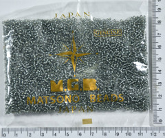 Бісер №11 / 0 "MATSUNO" -Японія (50гр) №56 сірий