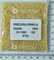 Бісер PRECIOSA №10 / 0 перлам №47112 пакет 50 грам