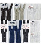 40.11. Блискавка YKK №3 потайна х/б 22см-60см