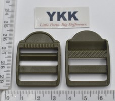 Рамка трищілинна YKK суперміцна шир 25мм хакі