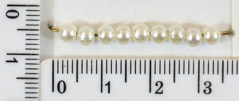 Перли пласм ф = 4 мм МОЛОЧНОЇ