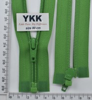 Блискавка спіраль №5 YKK Японія разьемний 80см (151) зелень