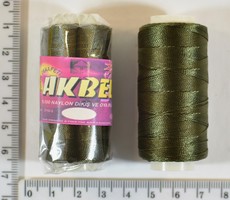Нитка поліестер нейлон (шкіра, взуття) 210/3 №5386 хакі