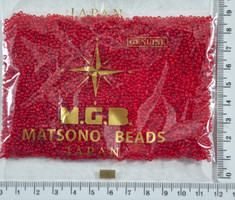 Бісер №11 / 0 "MATSUNO" -Японія (50гр) №806 св черв