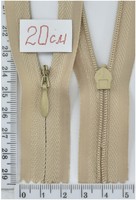 Блискавка спіраль №3 потайна х / б 20cм №277