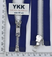 Блискавка 80см метал алюм № 5 YKK Японія 