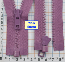 Блискавка трактор № 5 YKK Японія 65см  малиново гліцинов (631)