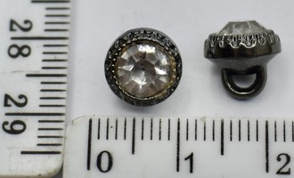 Гудзик блузочний ф 9мм (14L) черний