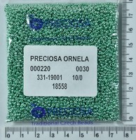 Бісер PRECIOSA №10 / 0 металік №18558 пакет 50 грам
