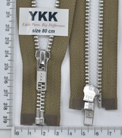 Блискавка 80см метал алюм № 5 YKK Японія 