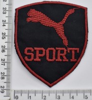 Аплікація термо клейова 5,7х 7см червона нитка
