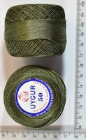 Ірис нитка шовк 20гр / 170м 0.3мм №1810 т хакі