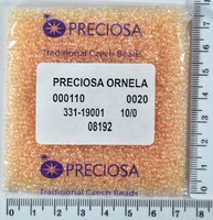 Бісер PRECIOSA №10 / 0 прозо-матів №08192 пакет 50 грам