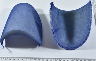 Підплічники щільні середні (5/8 "= 16мм) сині