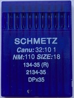 Голки 134-35 R (DPx35) № 110 для прямострочних пром шв машин SCHMETZ Німеччина