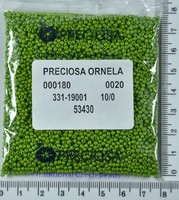 Бісер PRECIOSA №10 / 0 натурал №53430 пакет 50 грам