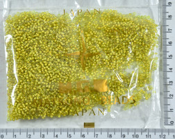 Бісер №11 / 0 "MATSUNO" -Японія (50гр) №907 гр.желт-прозо