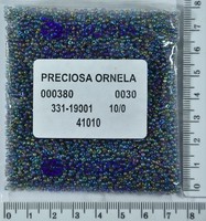 Бісер PRECIOSA №10 / 0 натурал №41010 пакет 50 грам