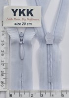 Блискавка спіраль №2 YKK Японія потайна нейлон 20см ( 347 )