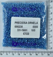 Бісер PRECIOSA №10 / 0 блискучий №67030 пакет 50 грам