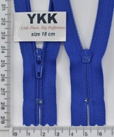 Блискавка спіраль №3 YKK Японія 18см (918) нас синій