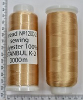 Нитка 120/2 п/ї для вишиваних машин 3000 м No477
