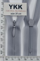 Блискавка спіраль №2 YKK Японія потайна нейлон 35см ( 361)