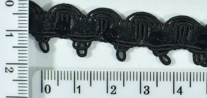 Тасьма шир 1.5см зубчик + паєтки (3758)
