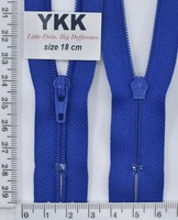 Блискавка спіраль №3 YKK Японія 18см (115) т волошка