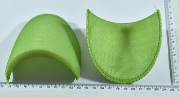 Підплічники щільні дрібні маленькі ( 1/2 "= 12мм) зелень