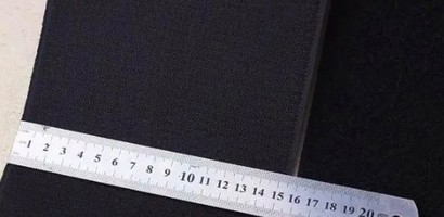 Липучка 150мм швейна, стрічка велкро, контактна стрічка чорний (1)