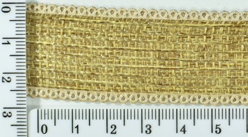 Тасьма (2,8см) Польща т.беж,5м