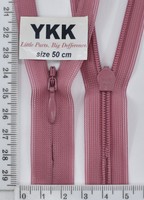 Блискавка спіраль №2 YKK Японія потайна нейлон 50см (082) ліліовий