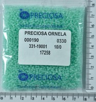 Бісер PRECIOSA №10 / 0 мат-блискучий №17258 пакет 50 грам