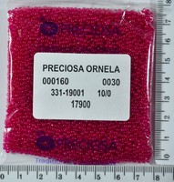 Бісер PRECIOSA №10 / 0 мат-блискучий №17900 пакет 50 грам