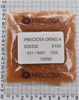 Бісер PRECIOSA №10 / 0 прозорий № 10090 пакет 50 грам