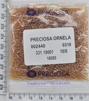 Бісер PRECIOSA №10 / 0 прозо-перлам №16080 пакет 50 грам