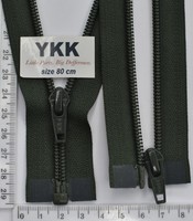 Блискавка спіраль №5 YKK Японія разьемная 80см (190)