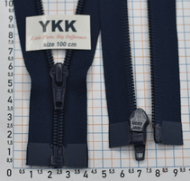 Блискавка 100см спіраль № 5 YKK Японія CIFOR-56 т синя