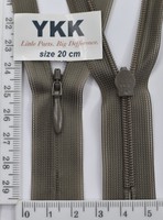 Блискавка спіраль №2 YKK Японія потайна нейлон 20см ( 318 )