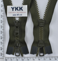 Блискавка трактор №5 YKK Японія разьемний на 2бег 85см (305) хакі