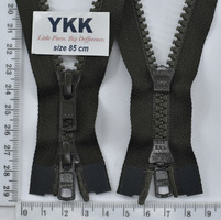 Блискавка трактор №5 YKK Японія разьемний на 2бег 85см (078) хакі