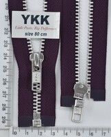 Блискавка 80см метал алюм № 5 YKK Японія 