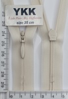 Блискавка спіраль №2 YKK Японія потайна нейлон 35см ( 123)