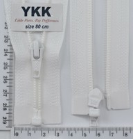 Блискавка спіраль №5 YKK Японія разьемний 80см (030) молоко