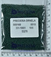 Бісер PRECIOSA №10 / 0 натурал №53270 пакет 50 грам