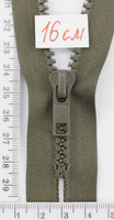 Блискавка трактор №5 карманка 16см хакі